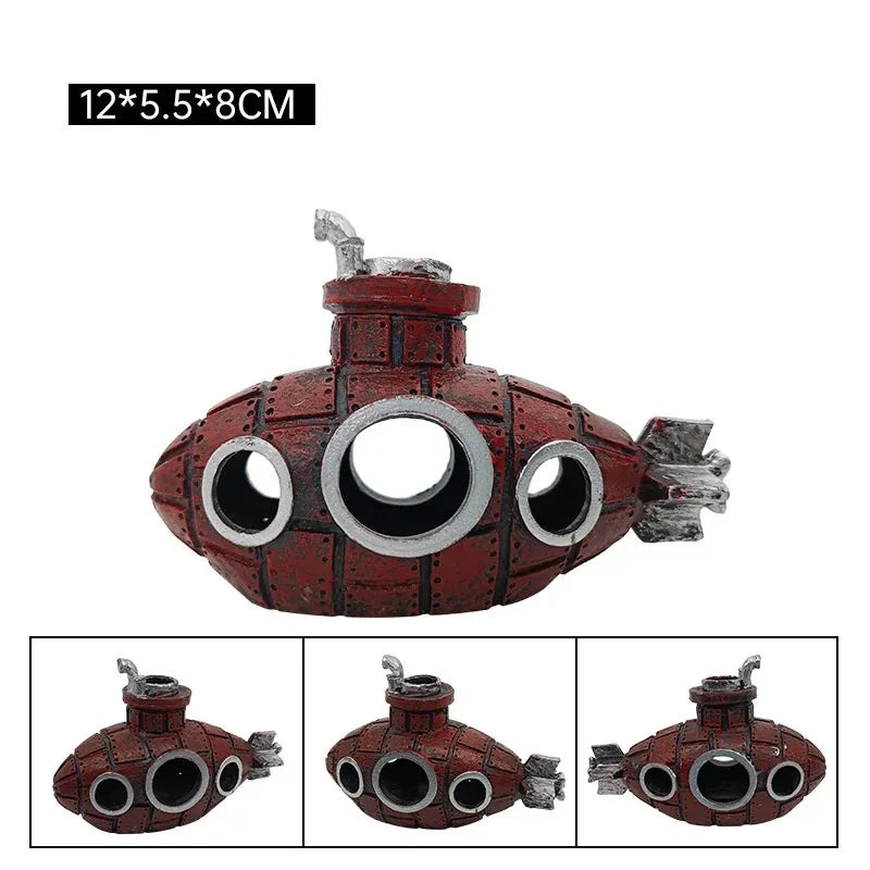 LoryPets Deep-Sea Submarine Decor