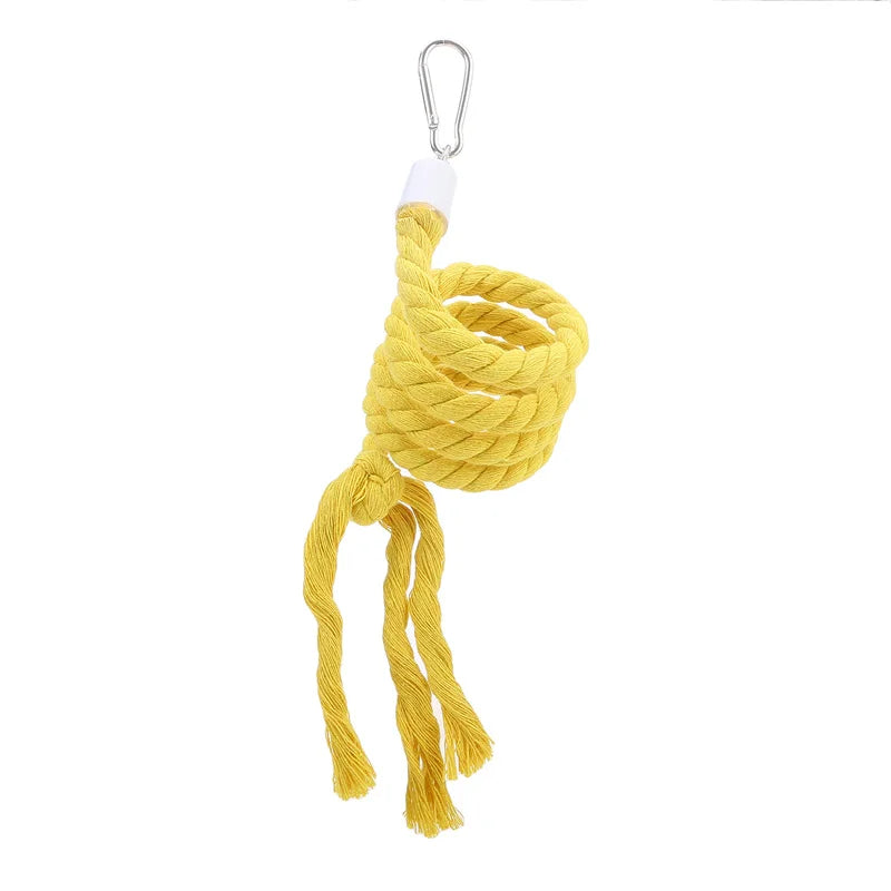 LoryPets Spiral Bungee Bird Perch