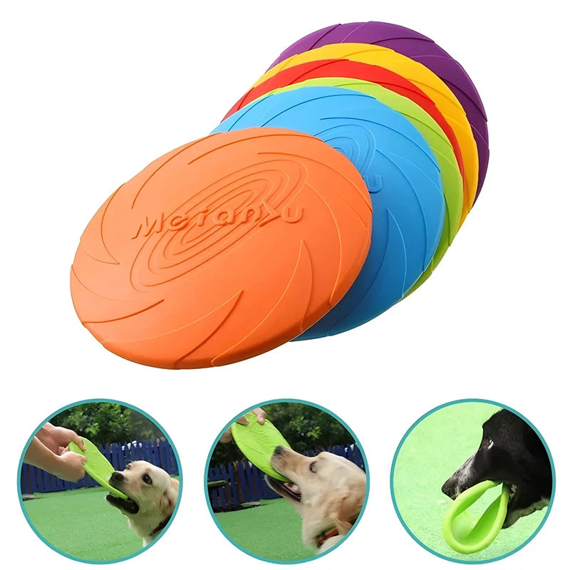 LoryPets Flexible Silicone Flying Disc