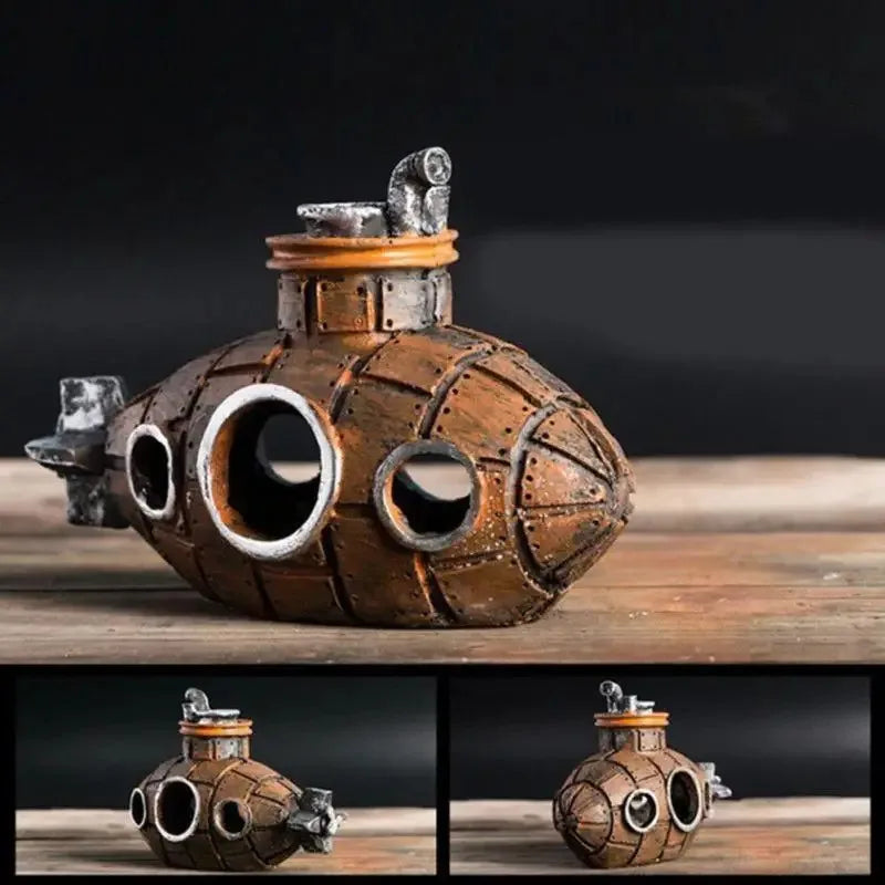 LoryPets Deep-Sea Submarine Decor