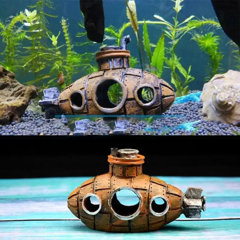 LoryPets Deep-Sea Submarine Decor
