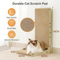 LoryPets L-Shaped Vertical Cat Scratcher – Heavy Duty Furniture Protector