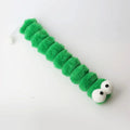LoryPets Soft Plush Caterpillar Toy – Durable Interactive Cat Chew Toy