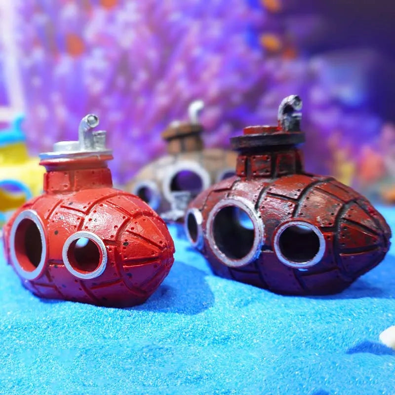 LoryPets Deep-Sea Submarine Decor