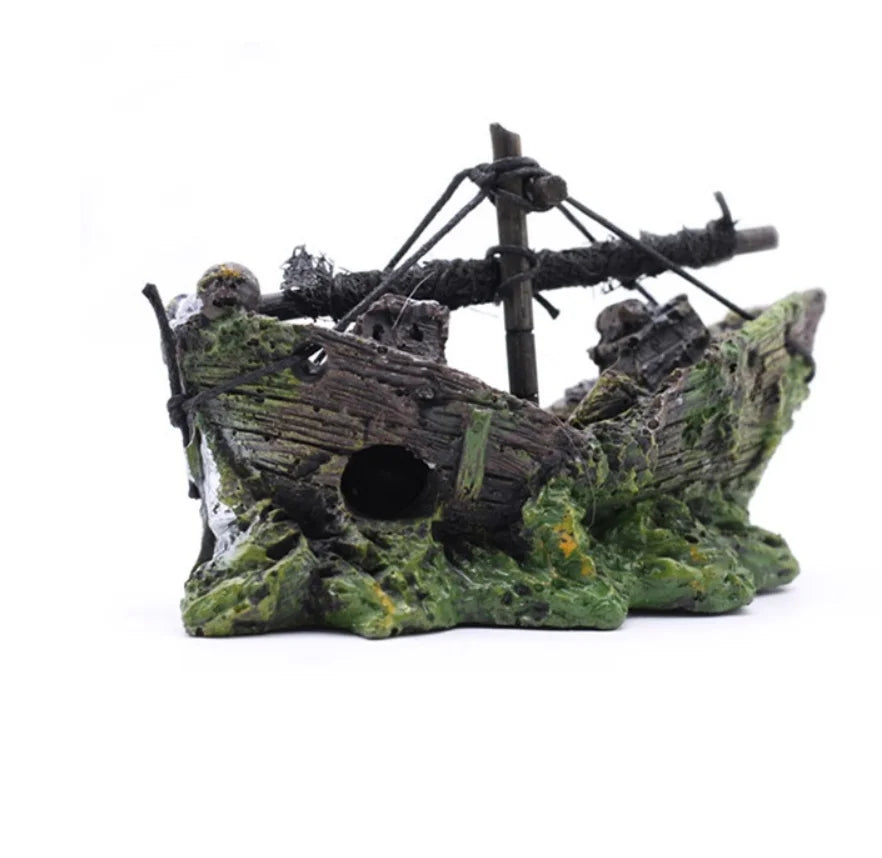 LoryPets Pirate Shipwreck Decor