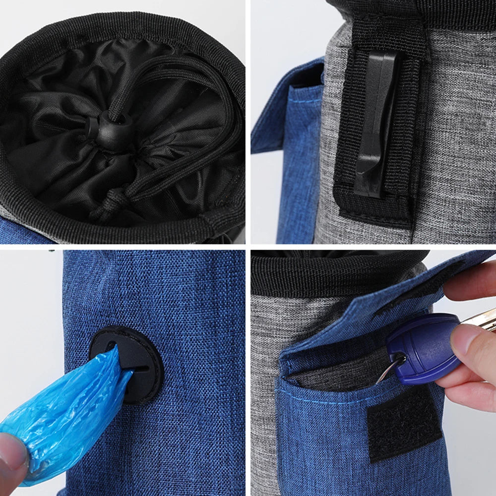 LoryPets Hands-Free Dog Treat Bag – Professional Training & Reward Pouch