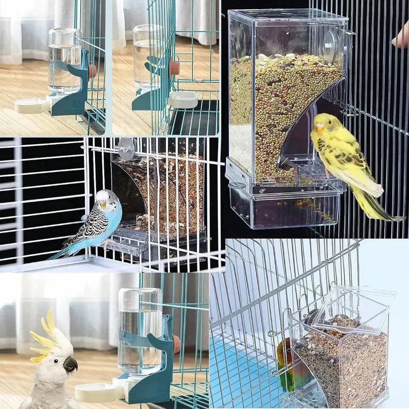 LoryPets ClearView Automatic Bird Dispenser