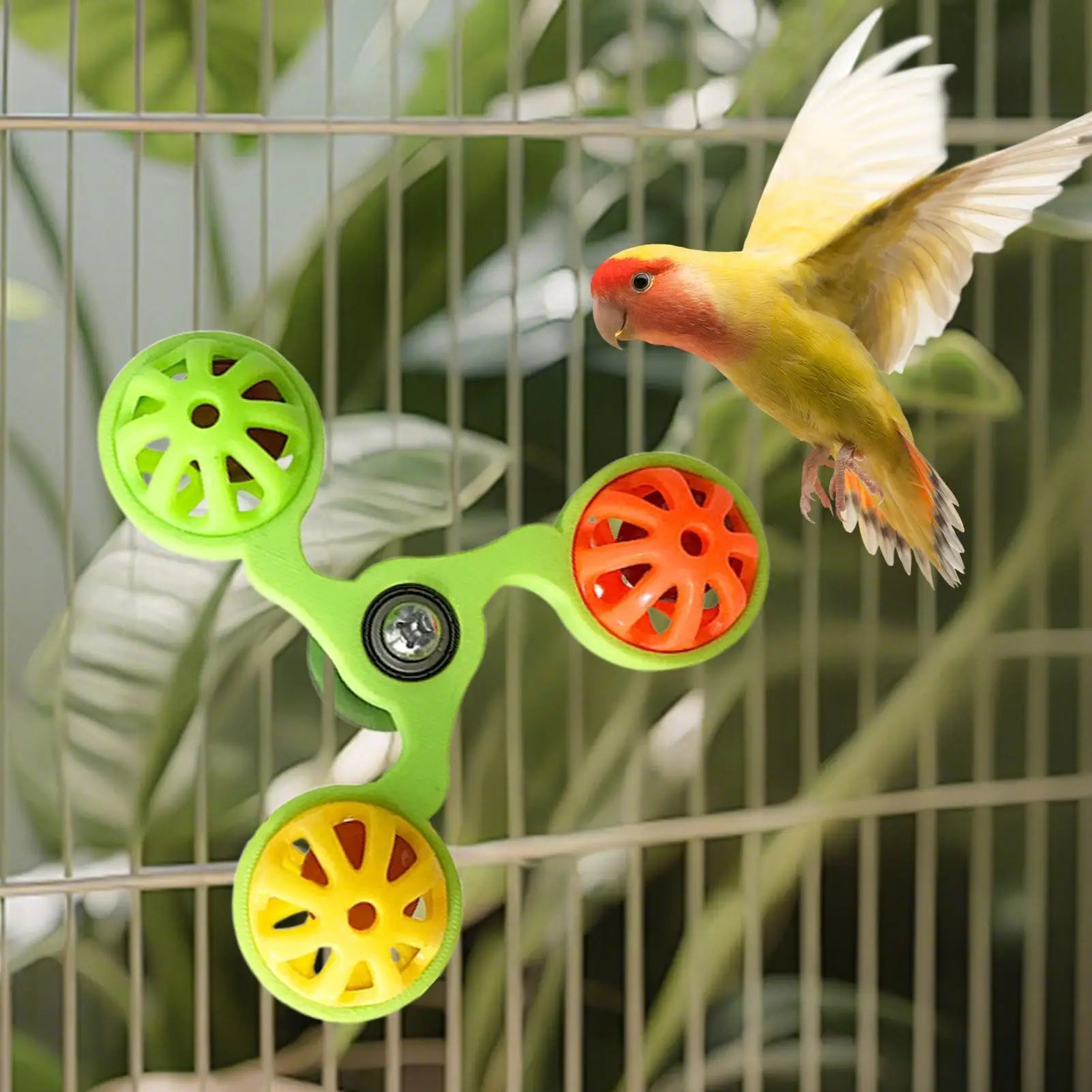 LoryPets Rotating Bird Windmill