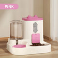 LoryPets 2-in-1 Automatic Cat Feeder & Water Dispenser Station