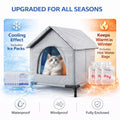 LoryPets Portable Waterproof Cat House – The Ultimate All-Season Pet Home