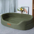 LoryPets Washable Dog Sofa Bed – Square Comfort Kennel for All Sizes