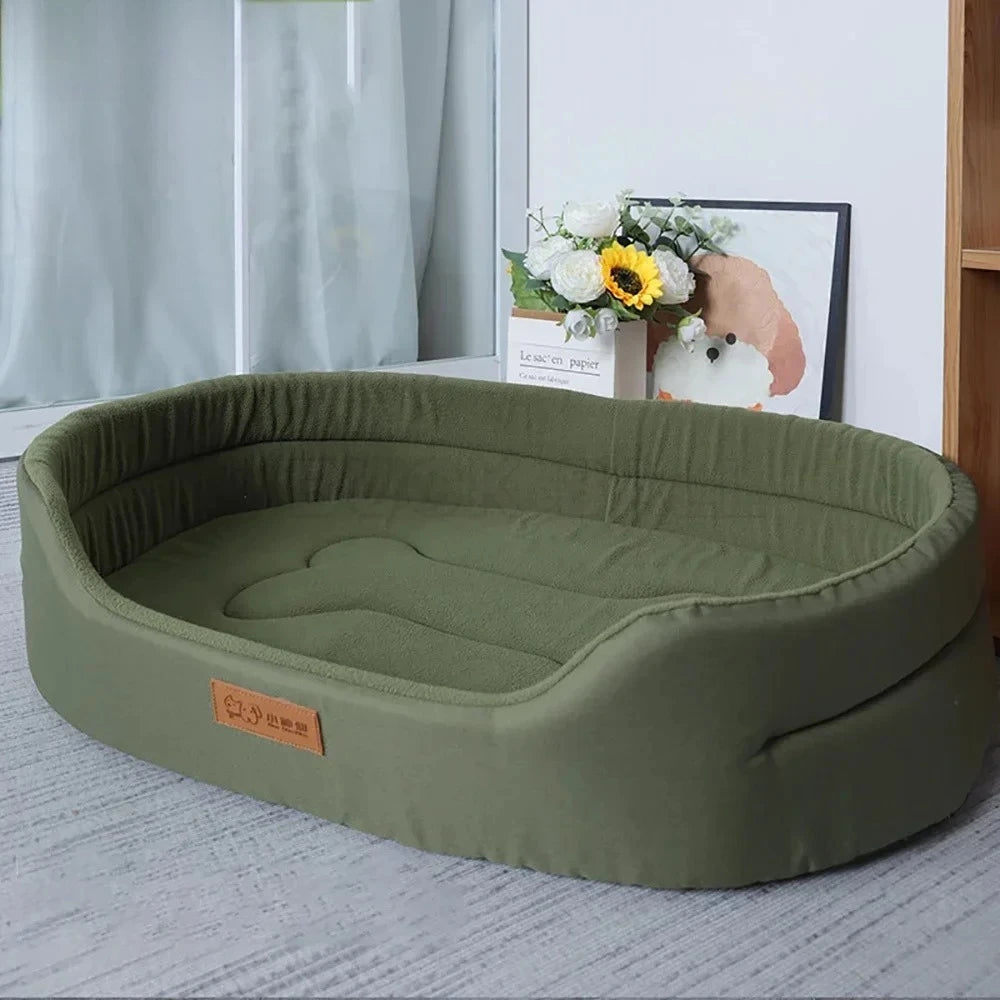 LoryPets Washable Dog Sofa Bed – Square Comfort Kennel for All Sizes