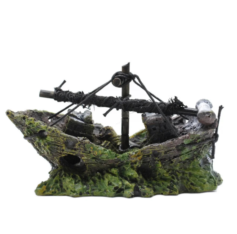 LoryPets Pirate Shipwreck Decor