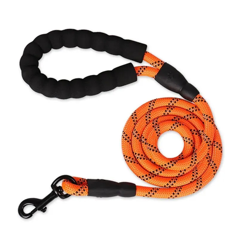 LoryPets Durable Reflective Dog Leash – Comfortable Padded Traction Rope