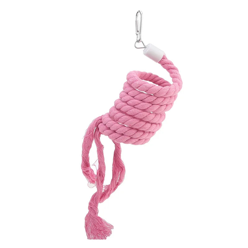 LoryPets Spiral Bungee Bird Perch