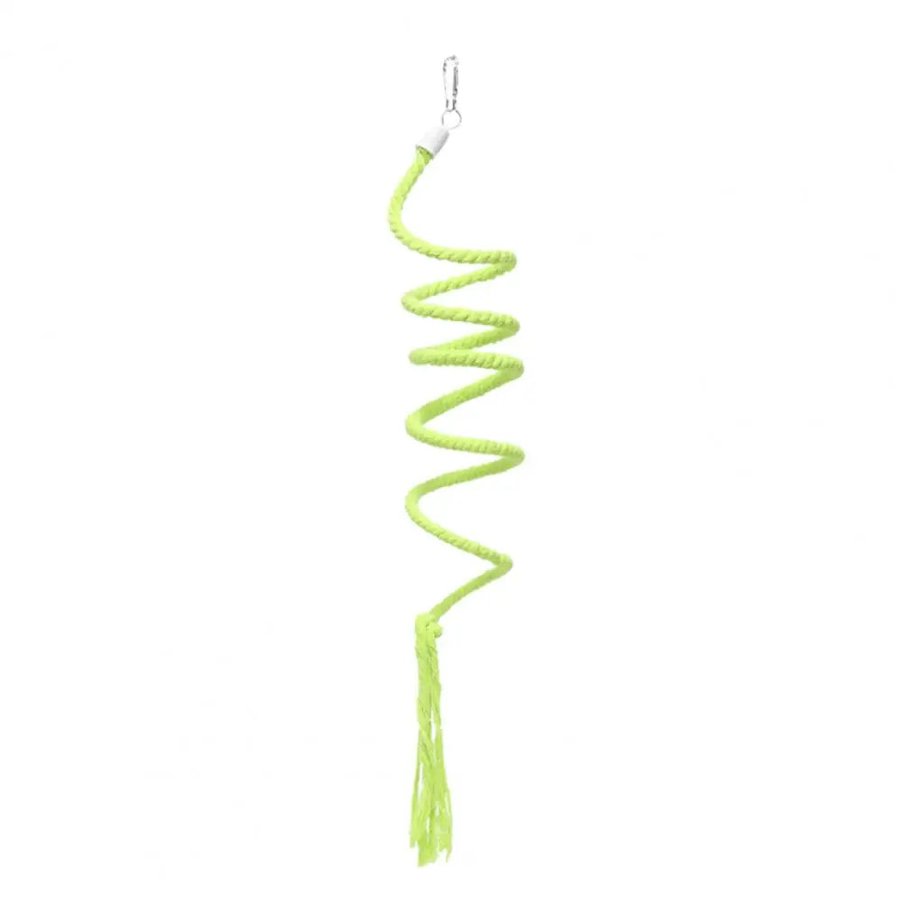 LoryPets Spiral Bungee Bird Perch